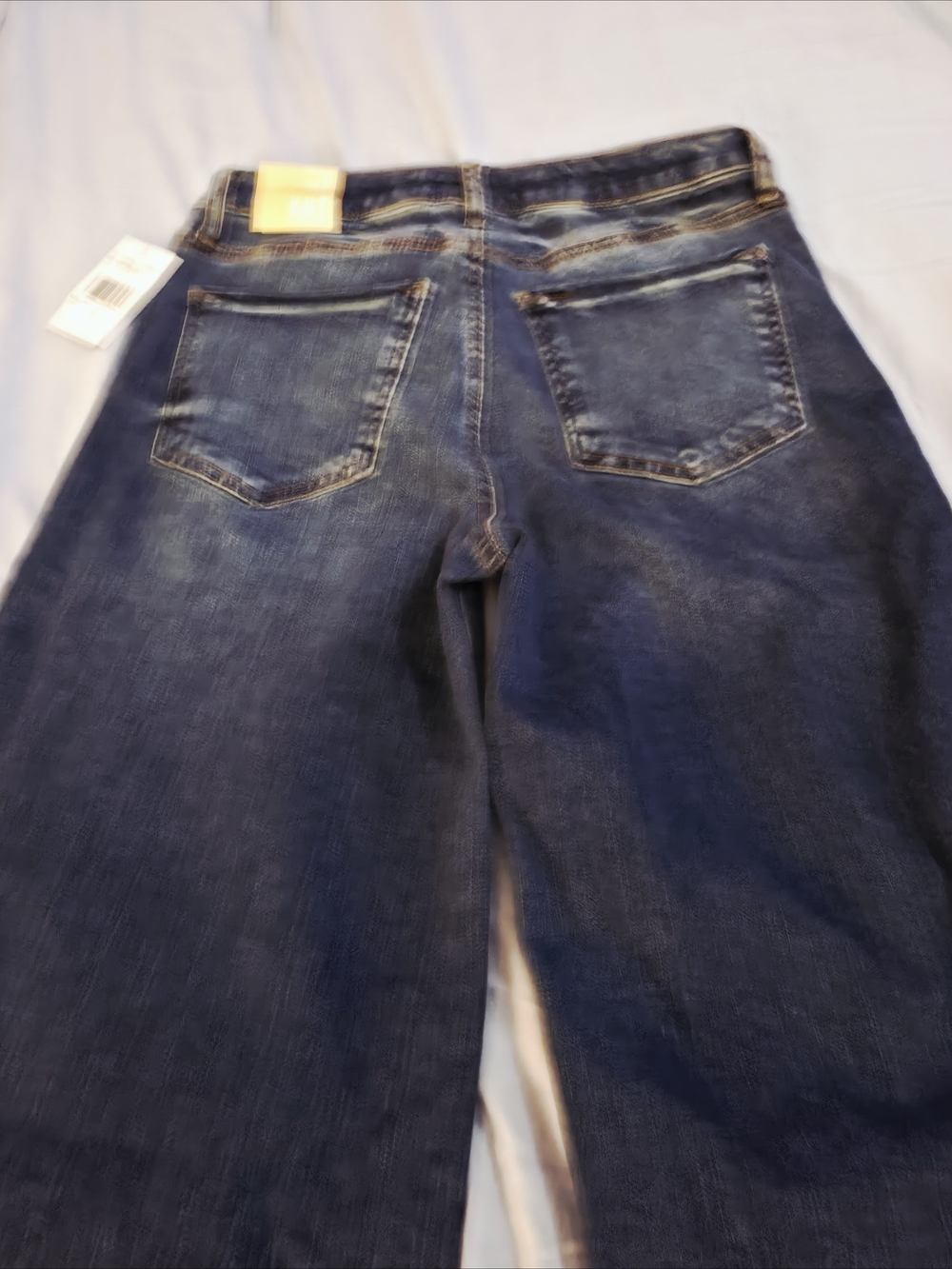Kut From The Kloth Womens High Rise Wide Leg Cuffed Jeans. Size 2 NWT. - Picture 11 of 14
